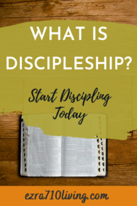 A blog describing how to disciple others.